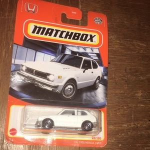 Matchbox 1976 Honda cvcc rare